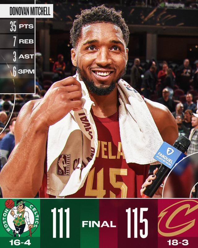 柠檬体育直播中超直播-93秒三分三连击！米切尔末节20分暴走复仇绿军